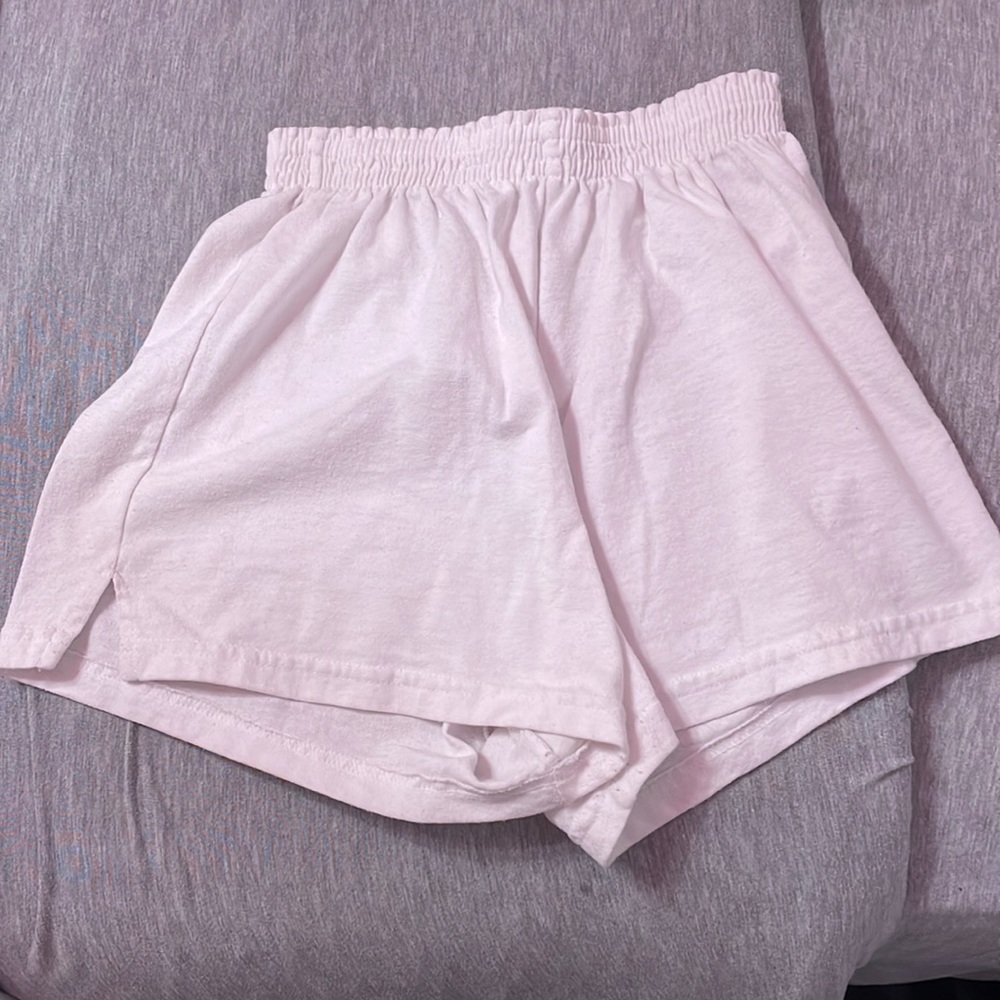 Soffe white shorts size small